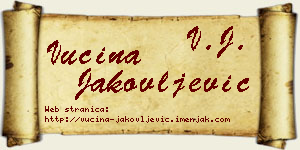 Vucina Jakovljević vizit kartica